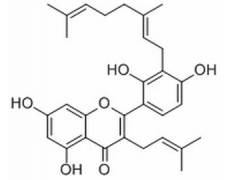 3'-Geranyl-3-prenyl-2',4',5,7-tetrahydroxyflavone