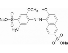 6-羟基-5-［(2-甲氧基-5-甲基-4-磺本基)偶氮］2-萘磺酸二钠盐